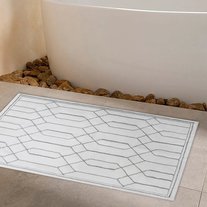 Nova Home Mige Cotton Bath Rug