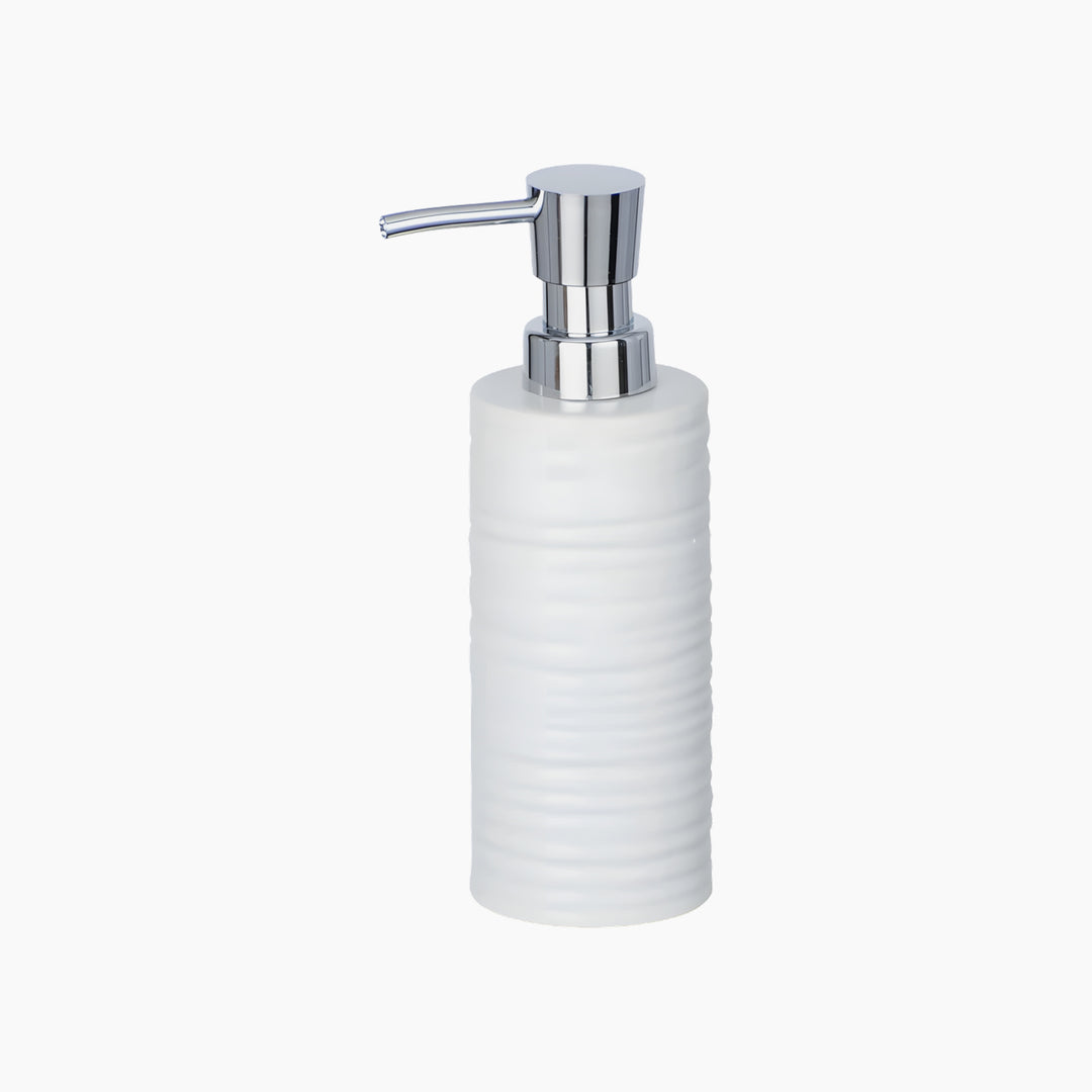 Wenko Mila white ceramic soap dispenser