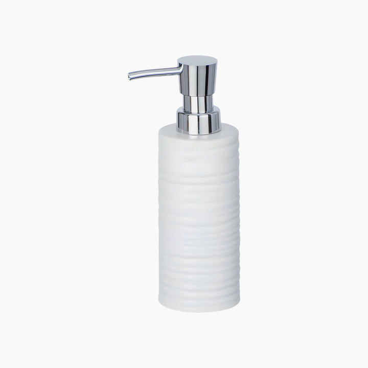 Wenko Mila white ceramic soap dispenser