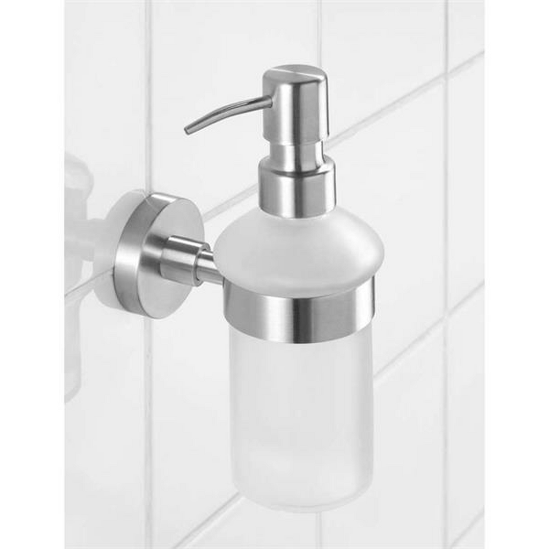 Wenko Mila white ceramic liquid soap dispenser
