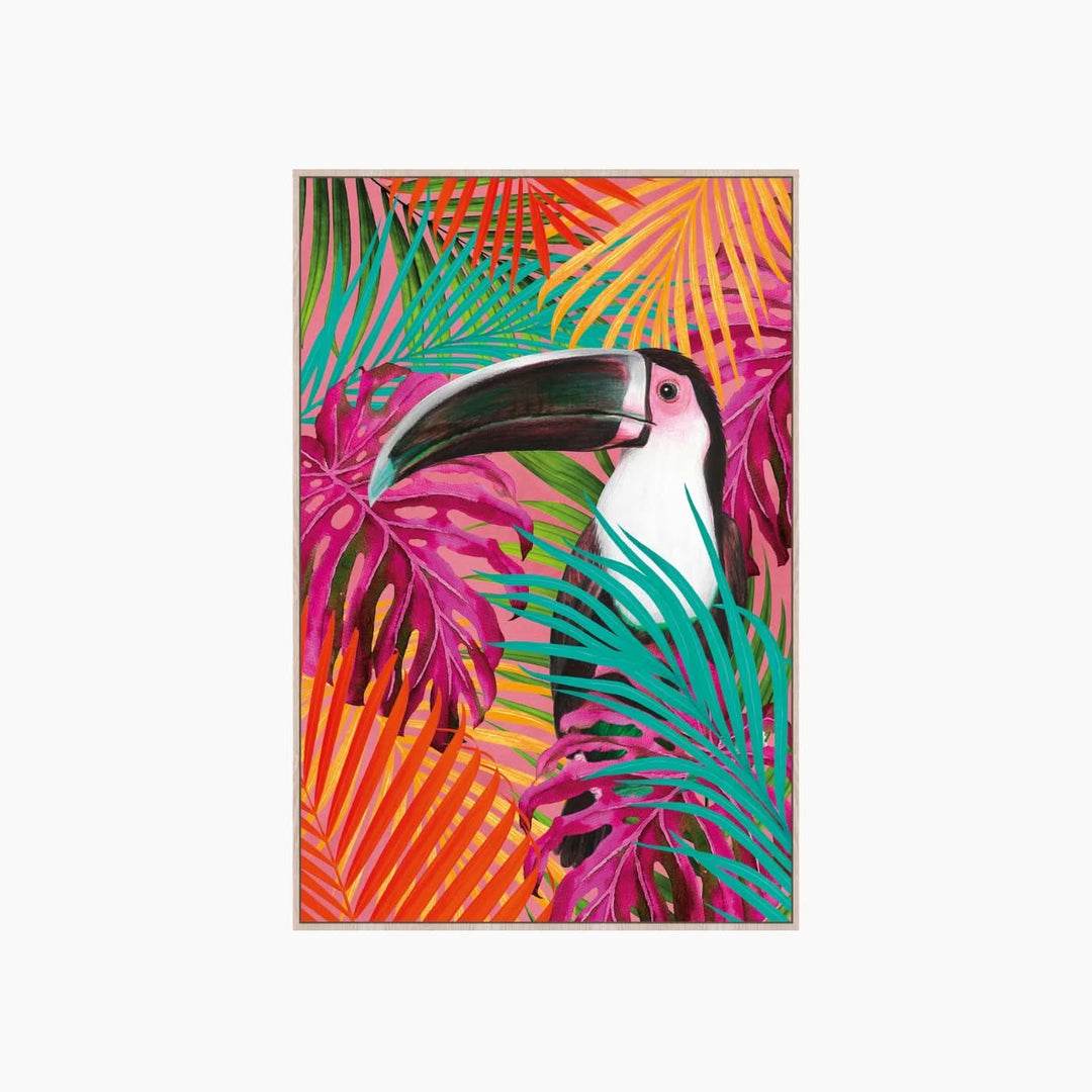 Splendido Home Furniture Fluo Toucan Wall Art