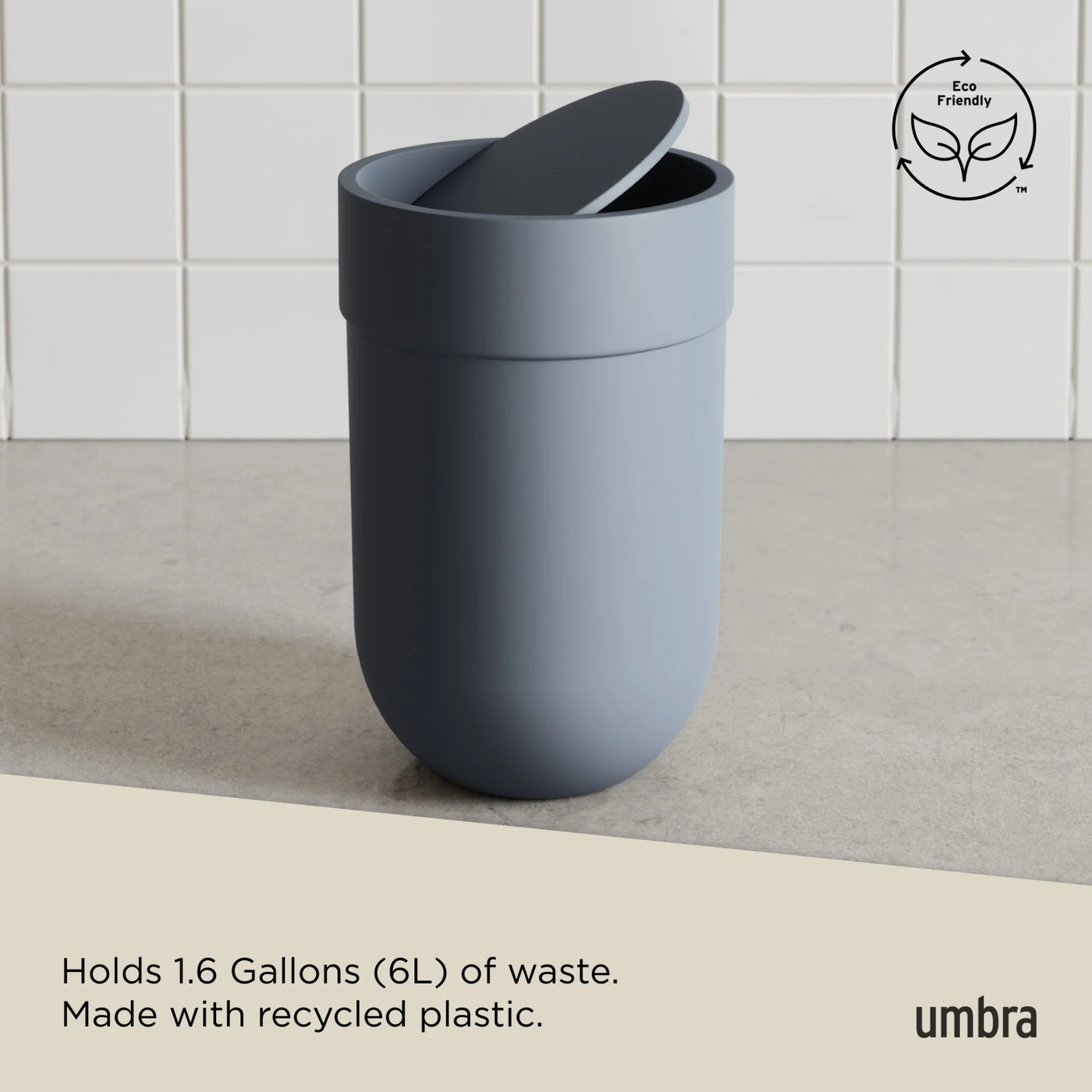 Umbra Touch Plastic Bin Umbra Touch Plastic Bin