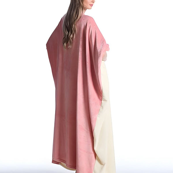Kanguru Momonga Rose Wearable Blanket 120 Cm Rose & Ivory