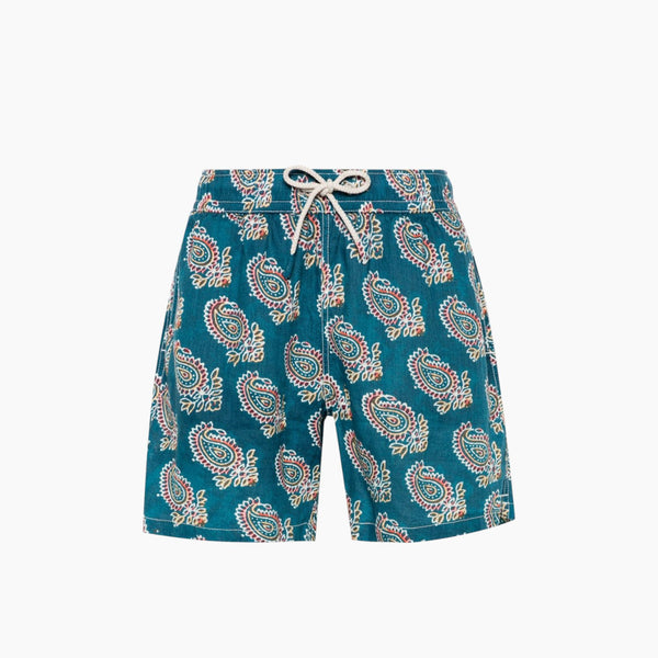 Medium St. Barths Gustavia Linen Swim Shorts