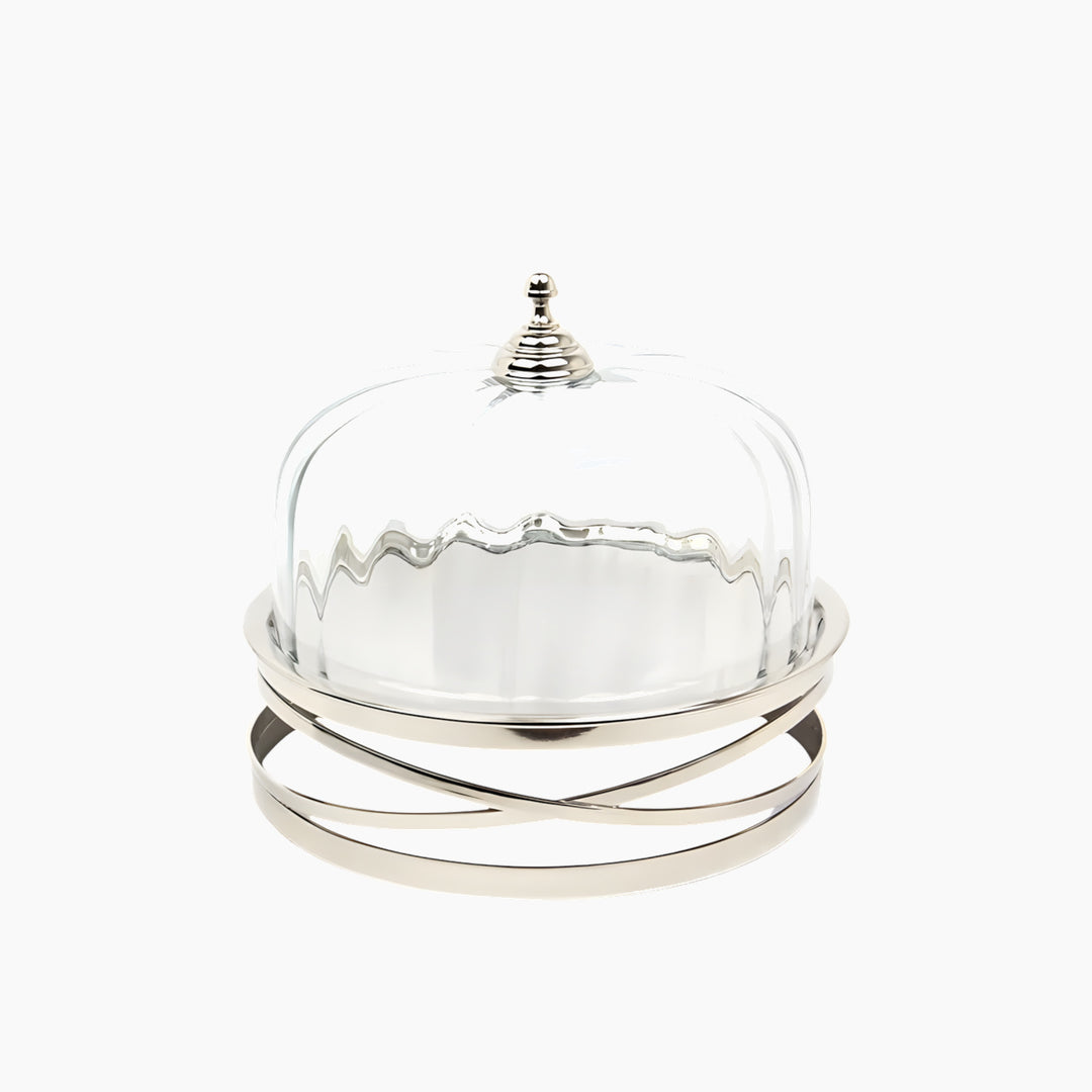Weva Revolve Dome On Stand with nickel finish