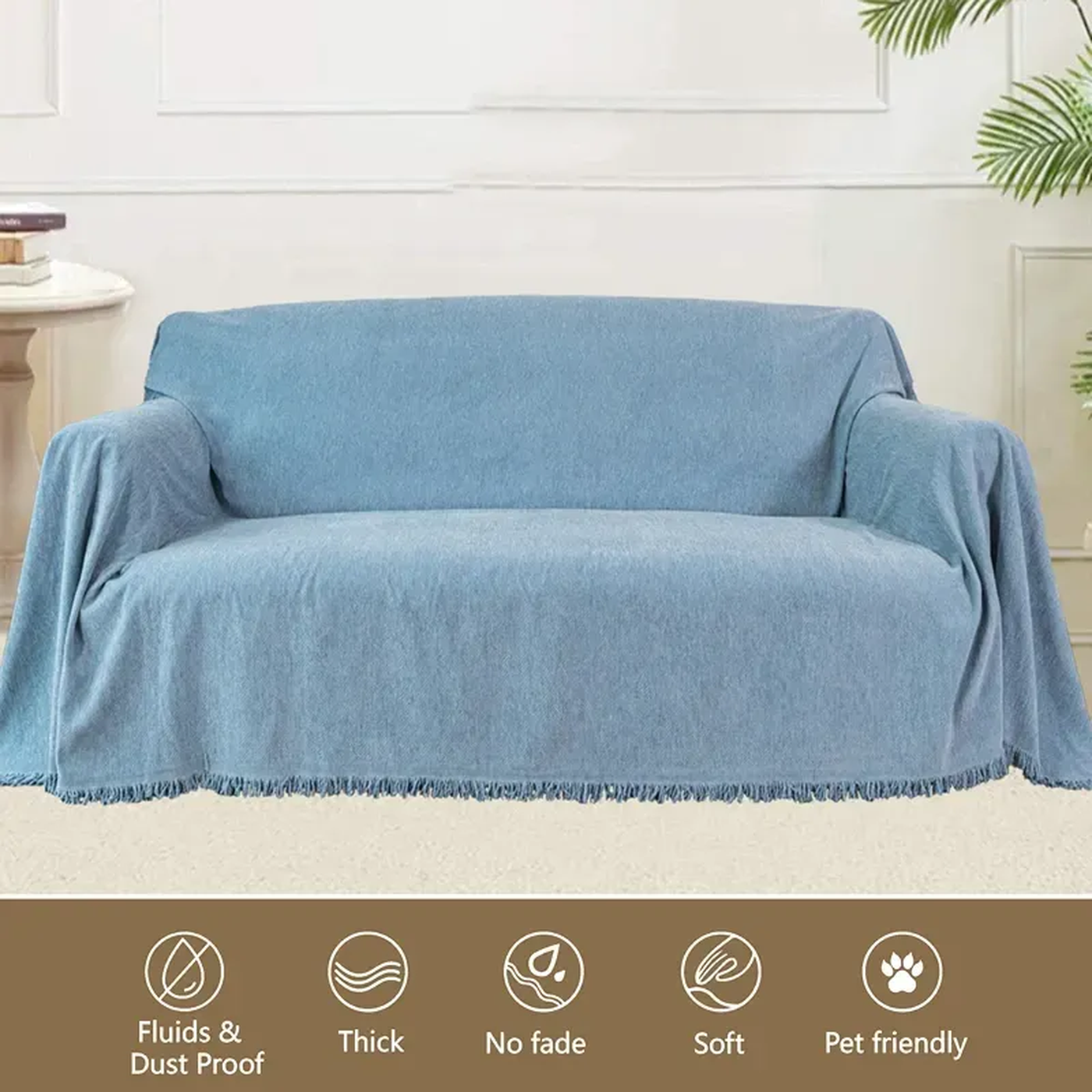 Nova Home Harmonic Chenille Sofa Cover Nova Home Harmonic Chenille Sofa Cover