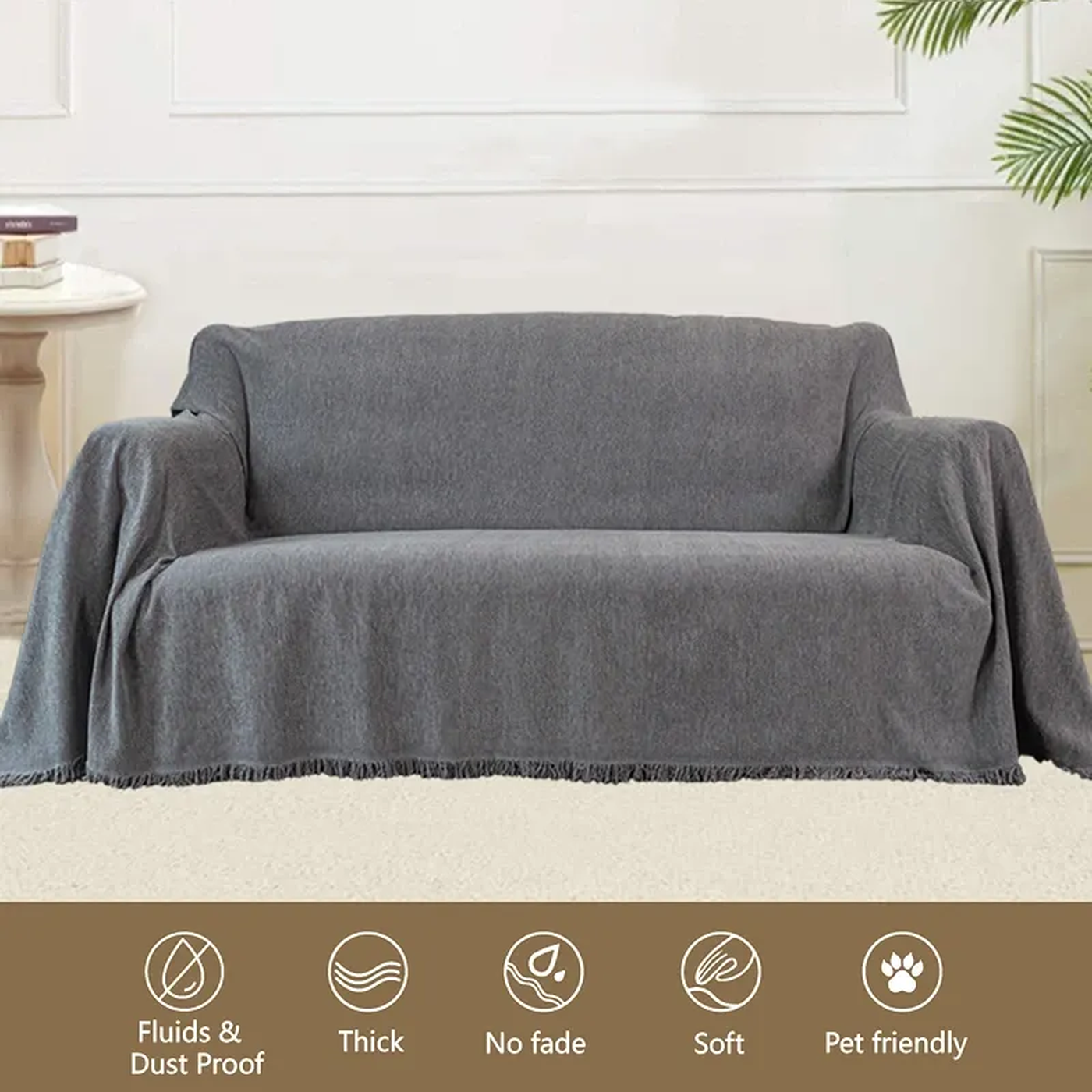 Nova Home Harmonic Chenille Sofa Cover Nova Home Harmonic Chenille Sofa Cover