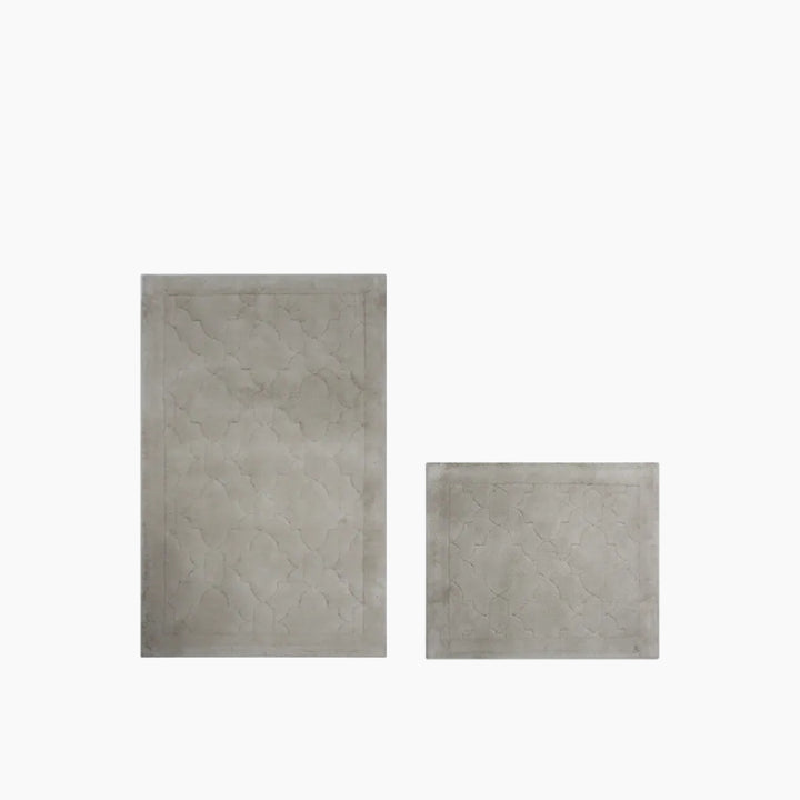 Nova Home Albana Cotton Bath Rug Set - 2Pcs