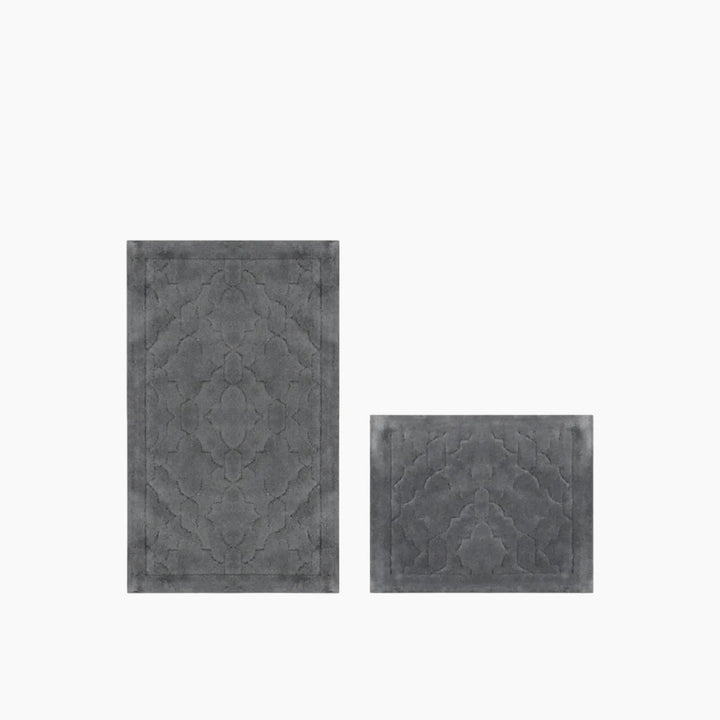 Nova Home Albana Cotton Bath Rug Set - 2Pcs
