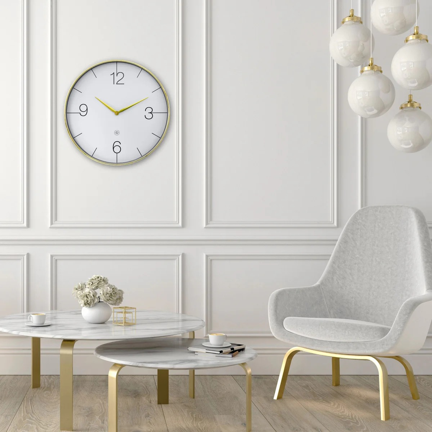 Nextime Finesse Silent Wall Clock – Large Nextime Finesse Silent Wall Clock – Large