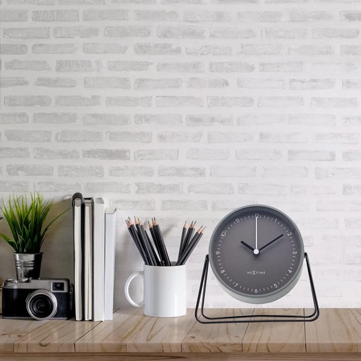Nextime "Berlin L" Metal Wall Clock - 40 Cm