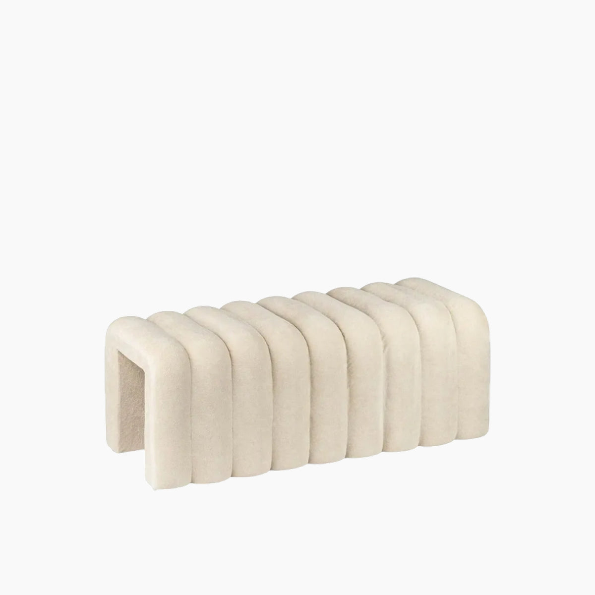 23801WevaArchiTerryChanneledStool_Bench_Large_Beige_6_formatted - HUNA