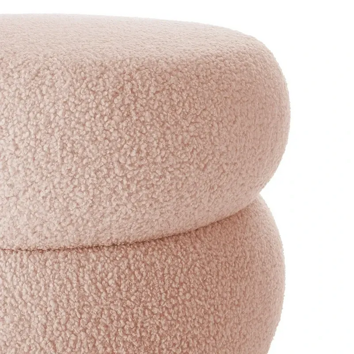 Weva Ploom Teddy Round Storage Stool