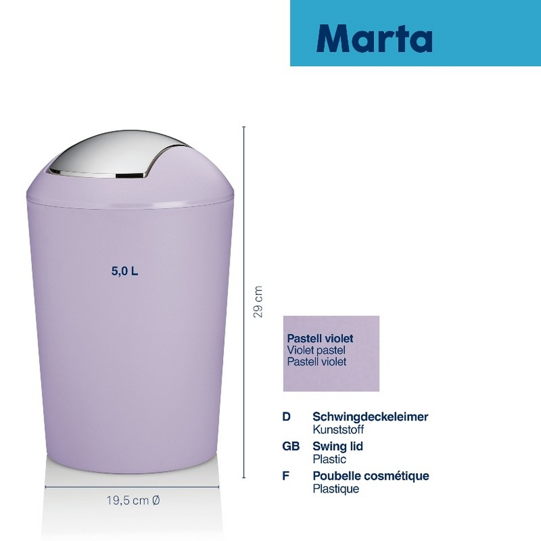 Kela Marta Wastebasket