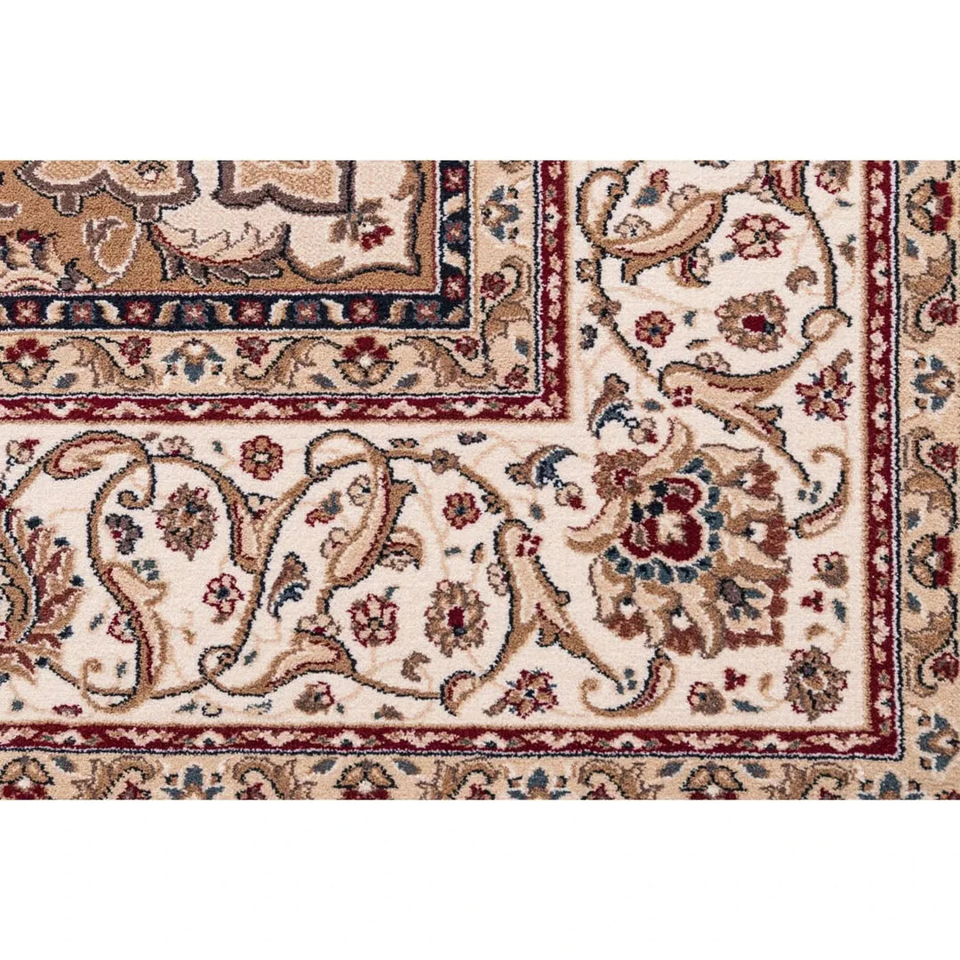 Spazio Home Classic Red Medallion Carpet - HUNA