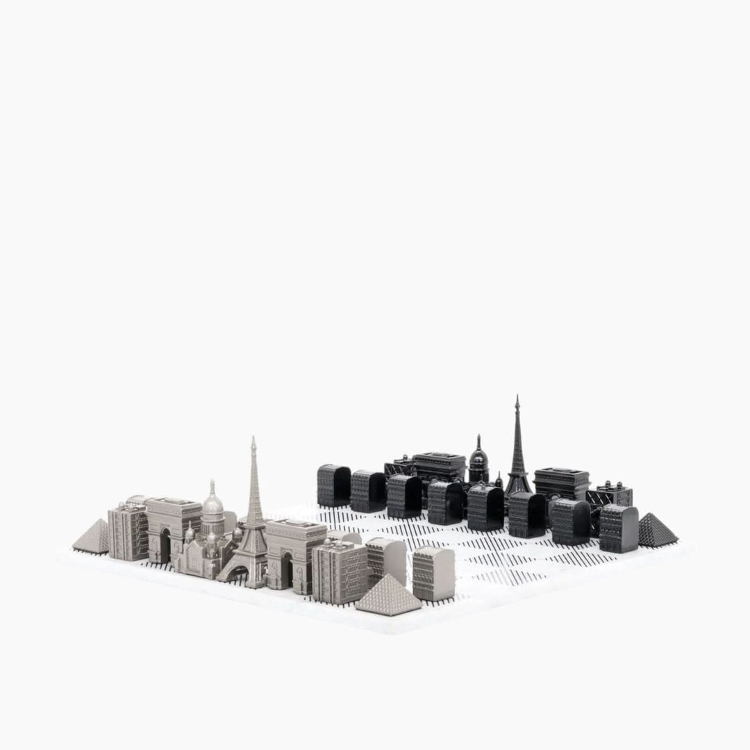 Skyline Chess Paris City Chess Set - HUNA