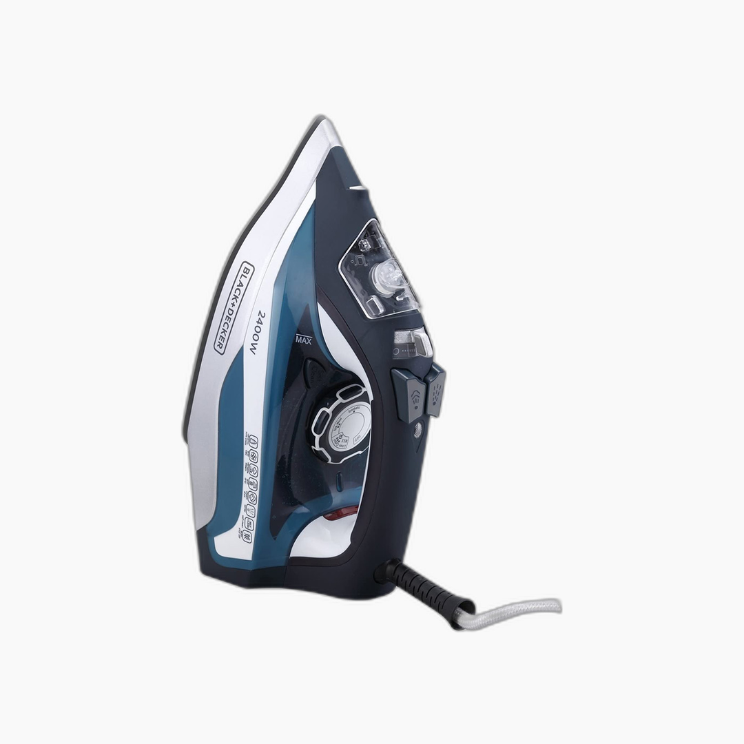 Black &amp; Decker Steam Iron with Ceramic Soleplate 2400W