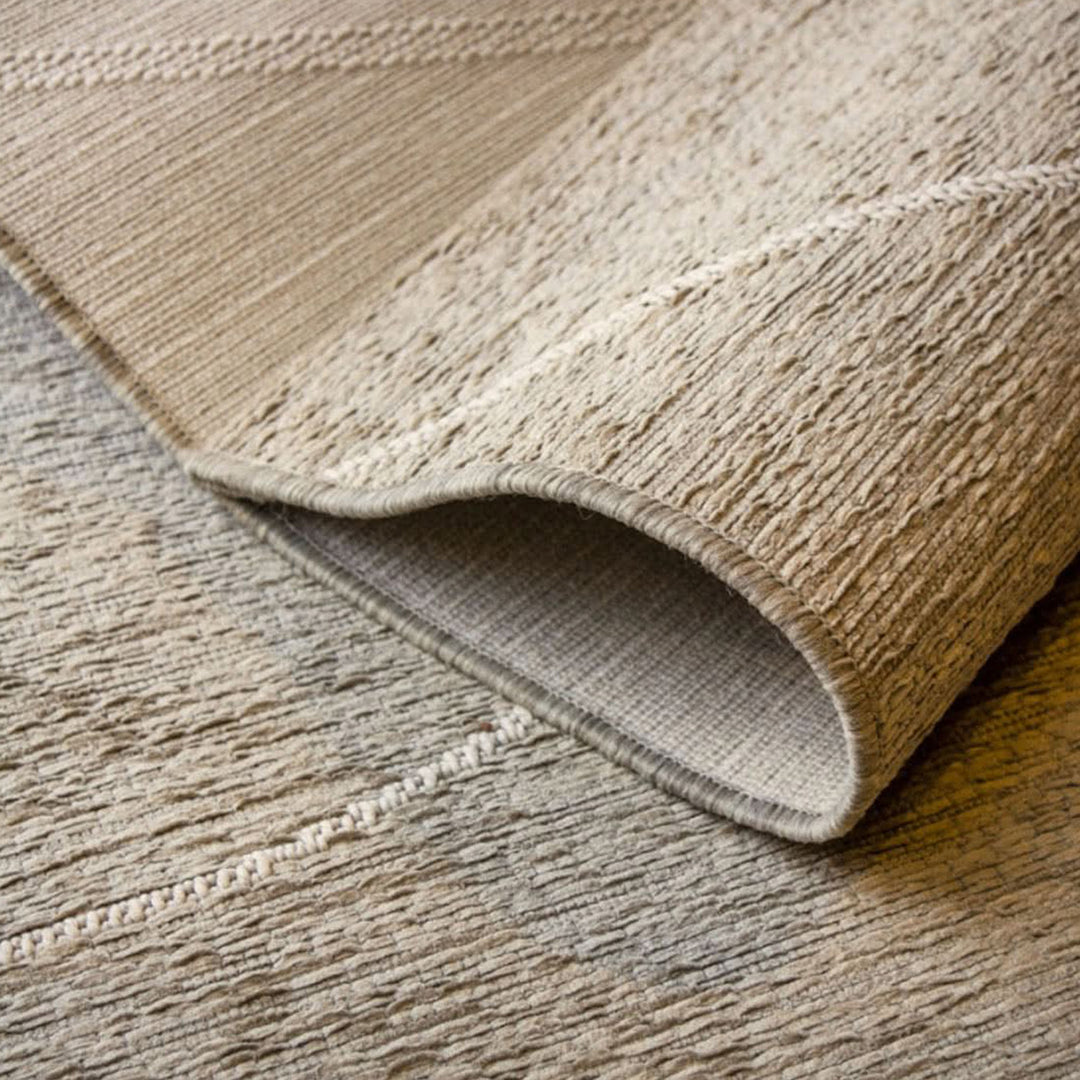 Textured Leaf Pattern Carpet