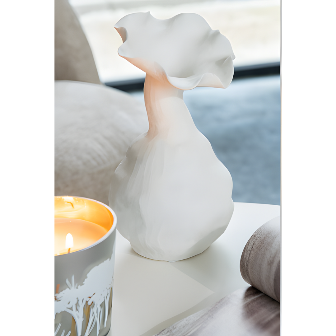 Helix ceramic vase