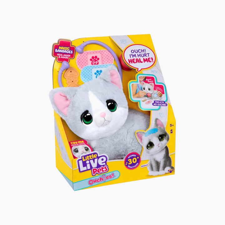 Little Live Pets Ouchies Mittens Single Pack- Kitty