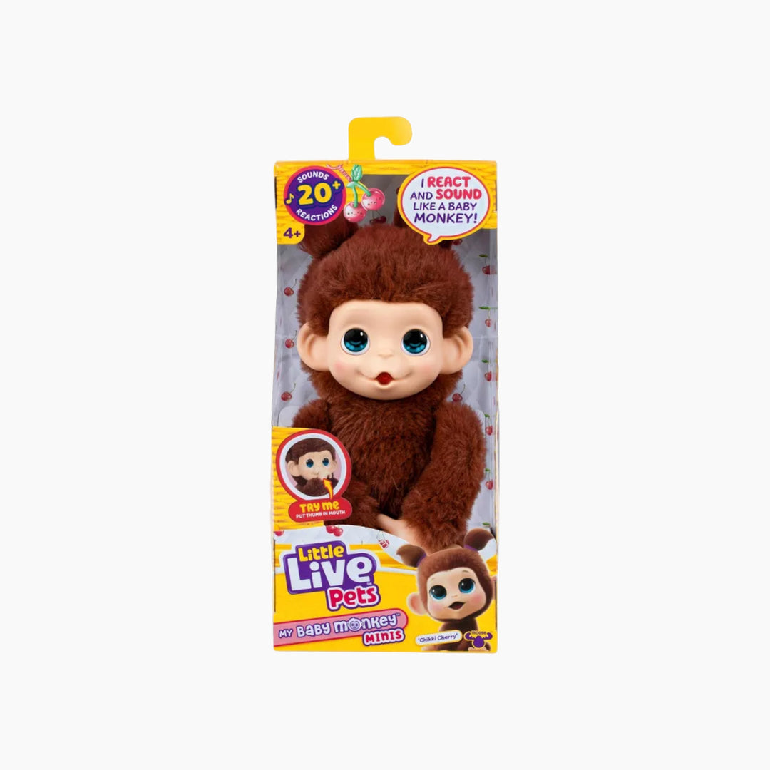 Little Live Pets My ay Minis Monkey Single Pack S3- Chikki Cherry