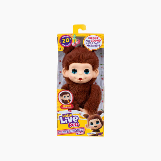 Little Live Pets My ay Minis Monkey Single Pack S3- Chikki Cherry