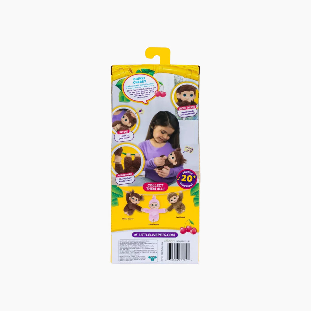 Little Live Pets My ay Minis Monkey Single Pack S3- Chikki Cherry