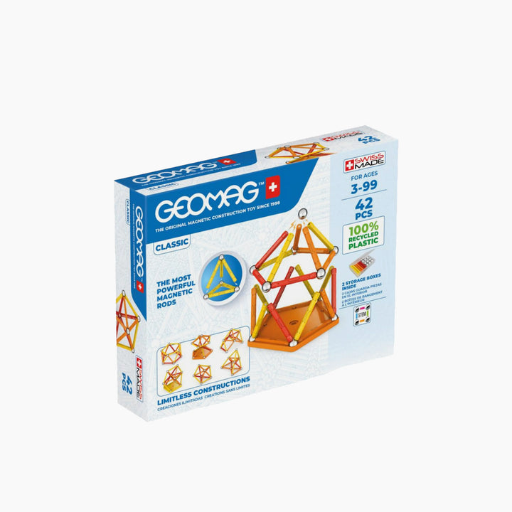 Geomag Classic Recycled Magnetic Construction Set 42 Pieces