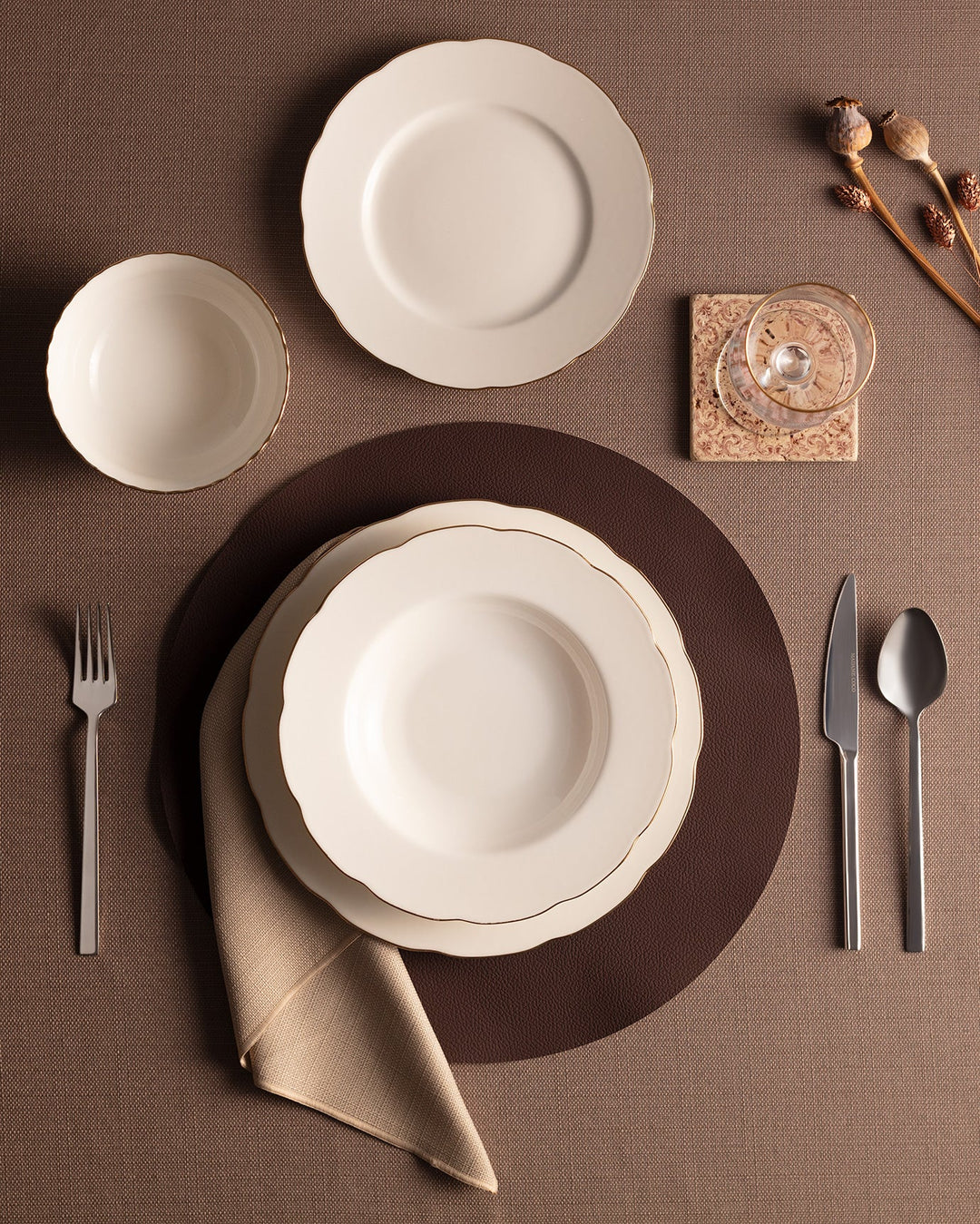 Amabella Dinner Set 24 Pcs - Madame Coco JO