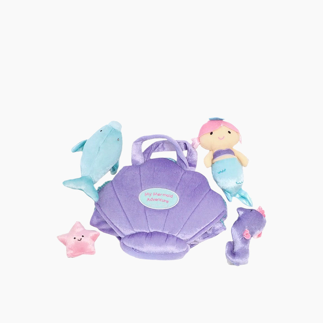 Spin Master Mermaid Adventure Playset with iridescent purple fastener