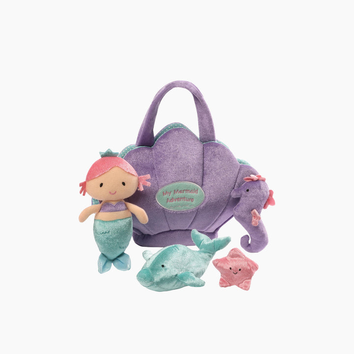 Spin Master Mermaid Adventure Playset with iridescent purple fastener