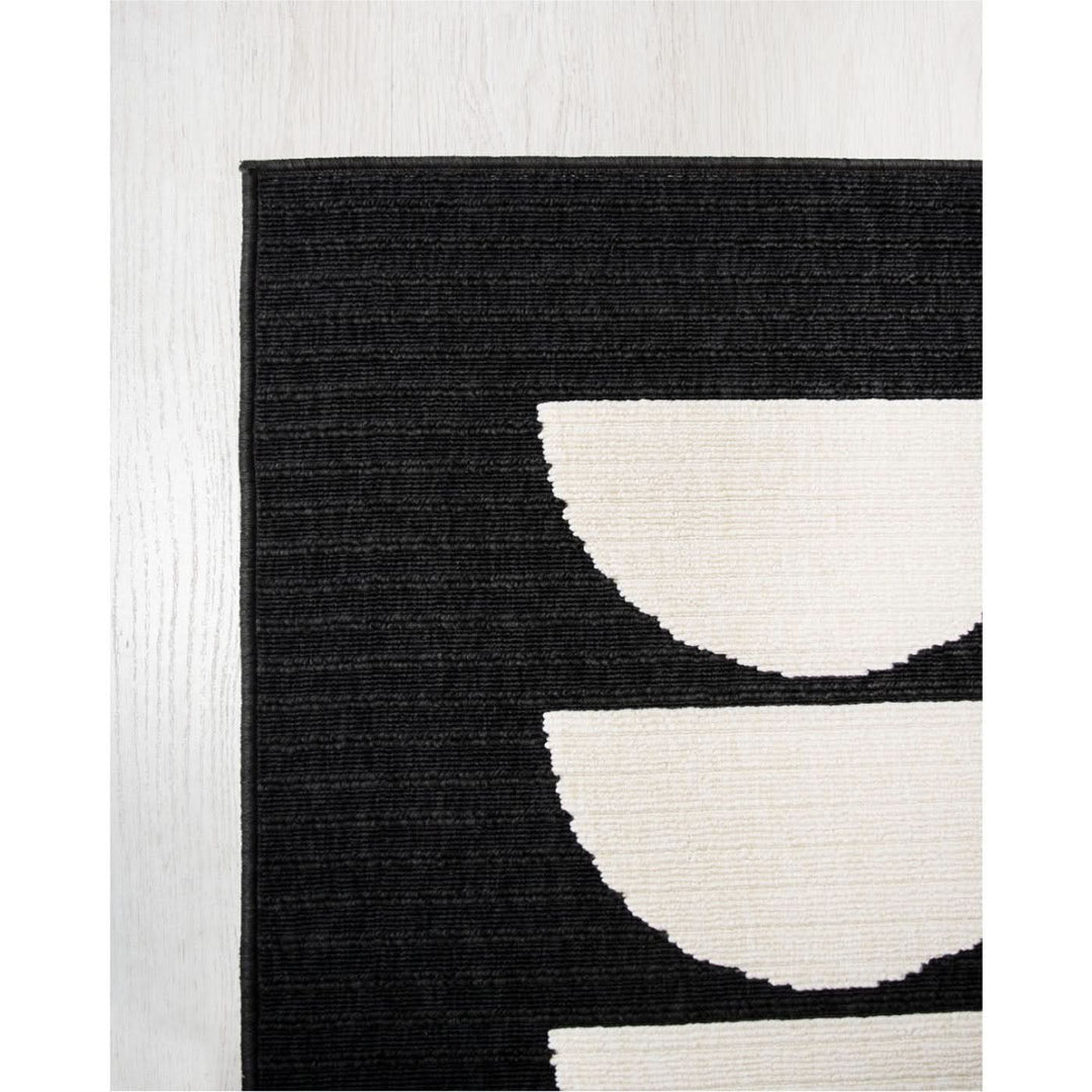 Spazio Home Half-Moon Geo Rug - HUNA