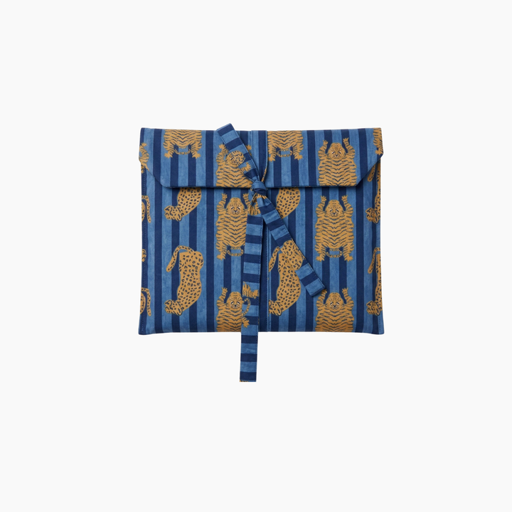 Eye of the Tiger Cotton Printed Pajama Set