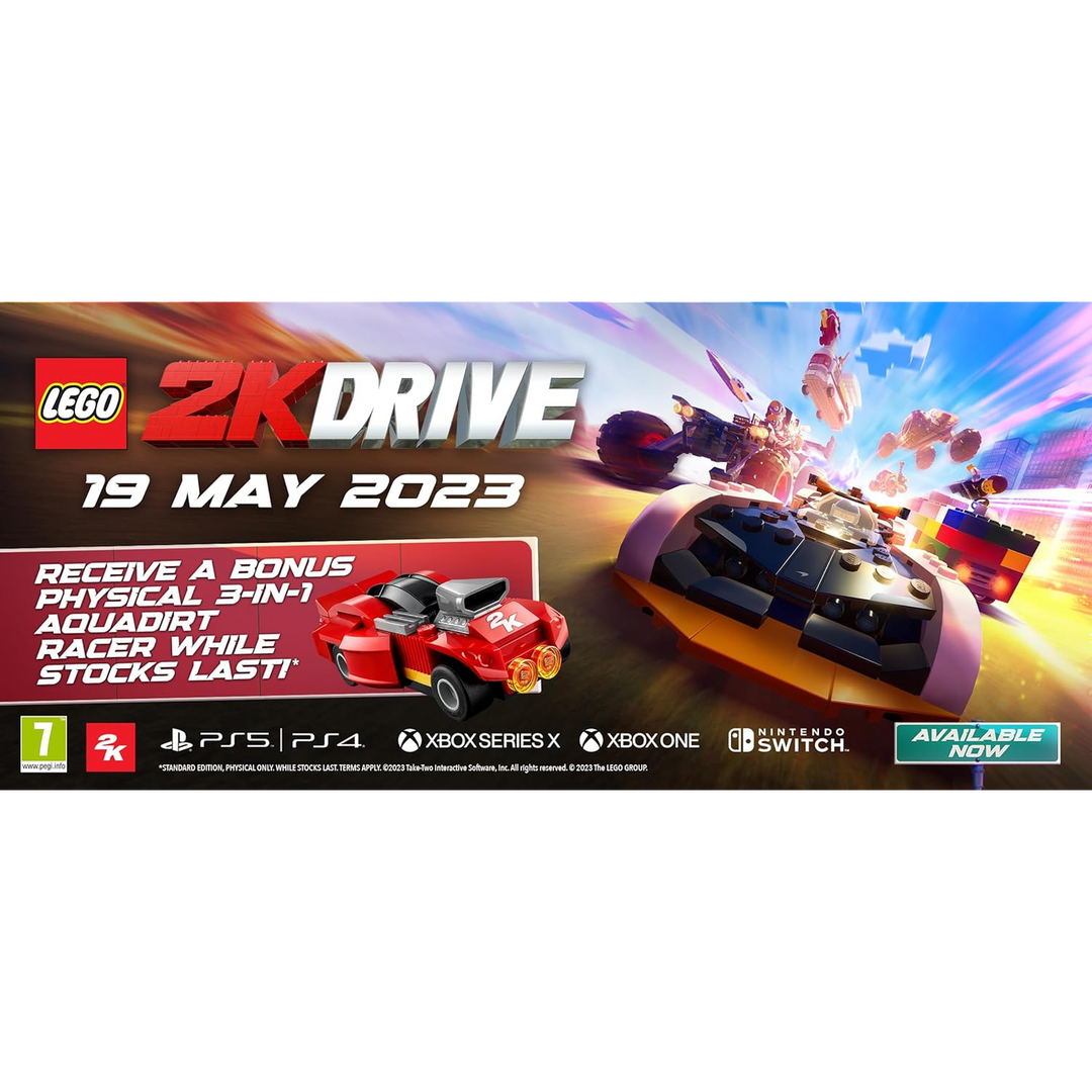 PlayStation 4 LEGO 2K Drive racing and adventure video game