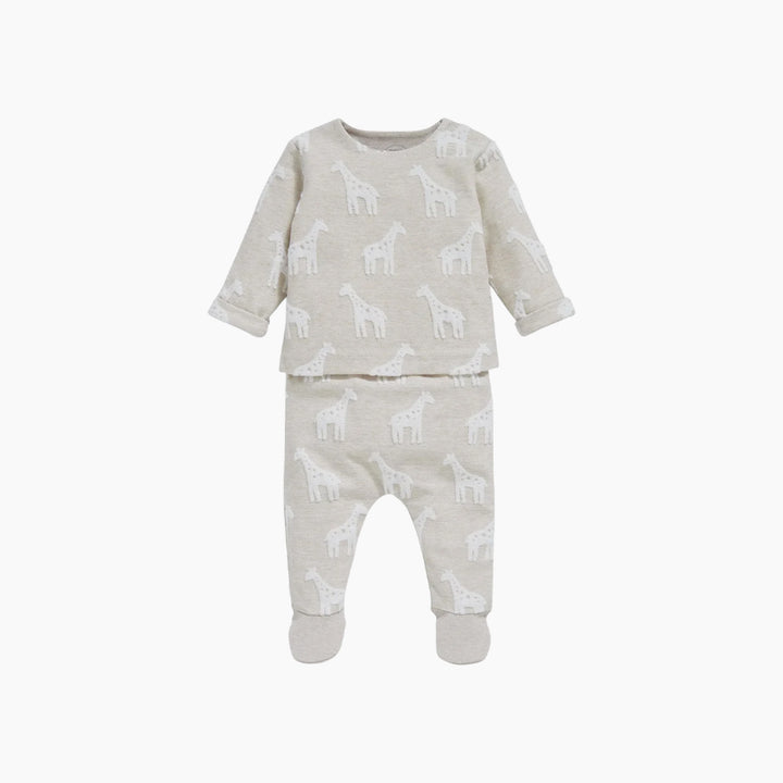 Mamas &amp; Papas 2 Piece Giraffe Textured Set