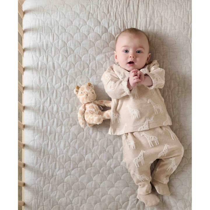 Mamas &amp; Papas 2 Piece Giraffe Textured Set