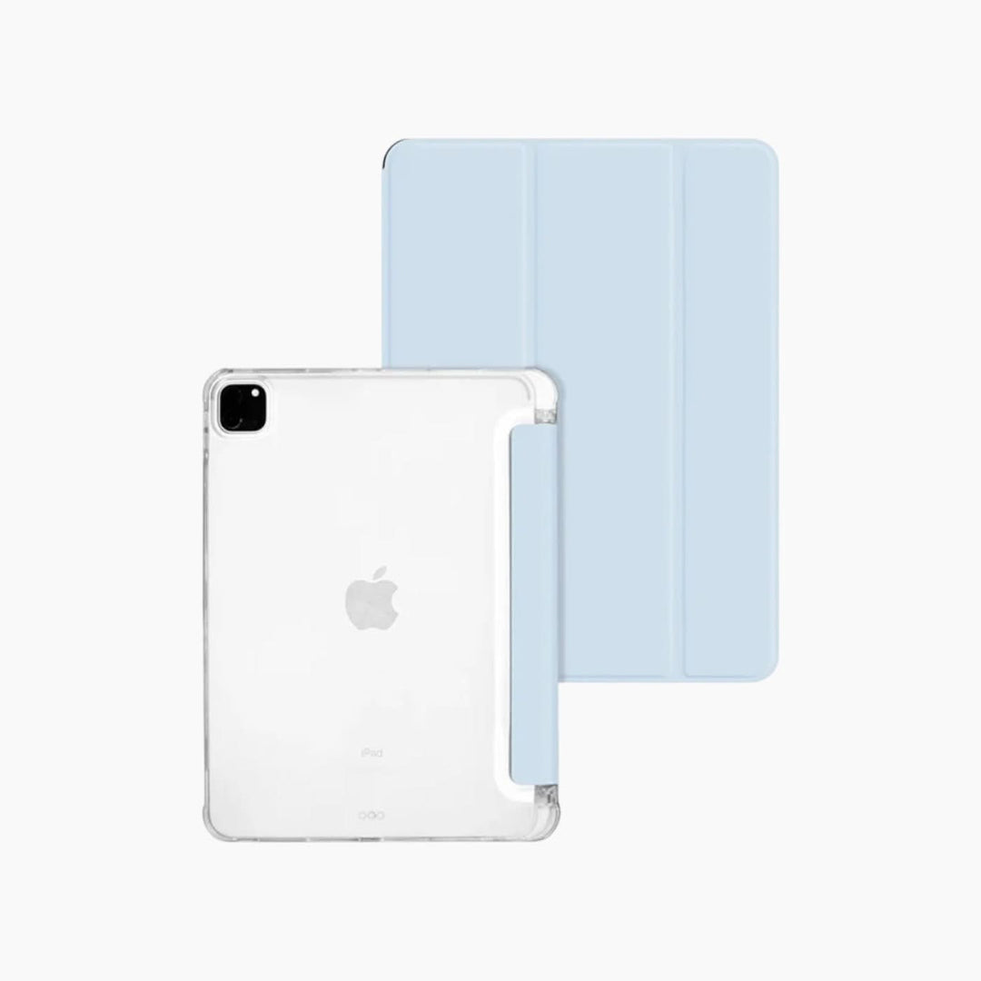 Catchy Jo Leather Shockproof Transparent iPad Case