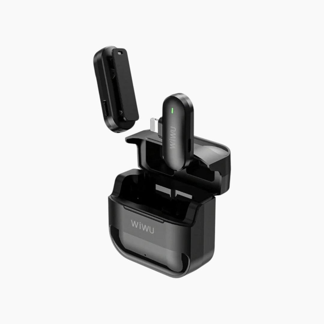 WiWU Mini Wireless Microphone with USB C/Lightning connector