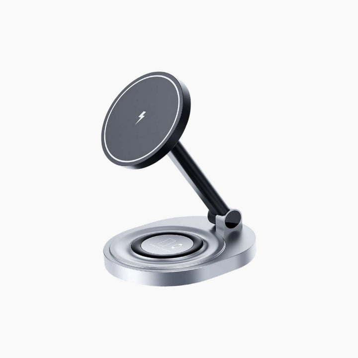 Catchy Jo Qi2 magnetic wireless charger stand made of aluminum alloy