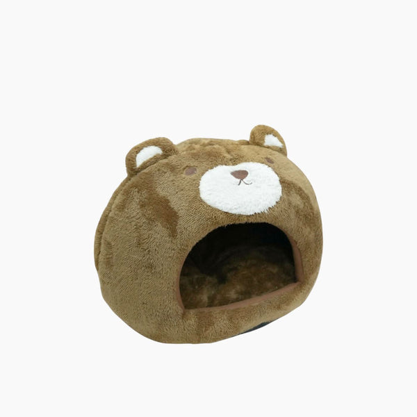 Cozy Bear Pet Bed - Brown