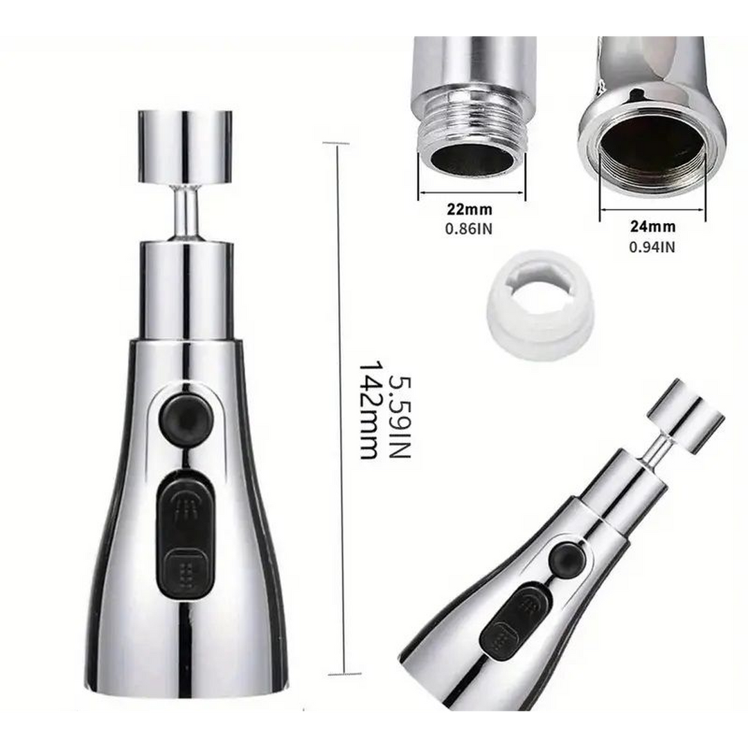 O Ozone 3-Motion Movable Faucet Head