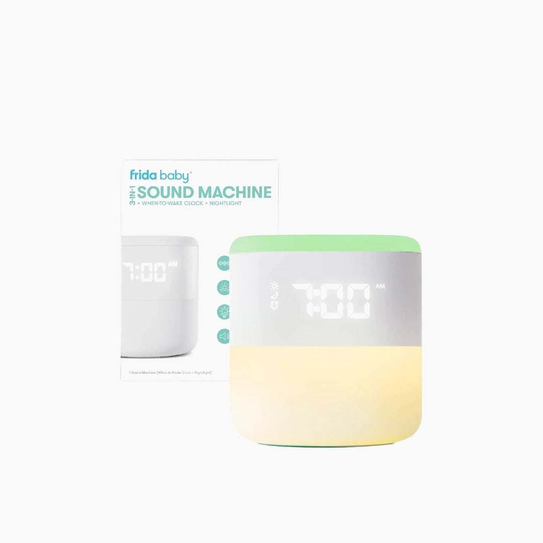 FridaBaby 3-in-1 sound machine, when-to-wake clock, and nightlight