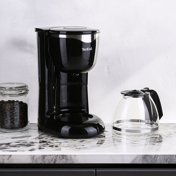 Tefal Good Filter Coffee Maker - Black, 10–15 Cups