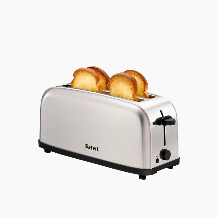 Tefal Equinox Toaster - 2 Long Slots, Stainless Steel