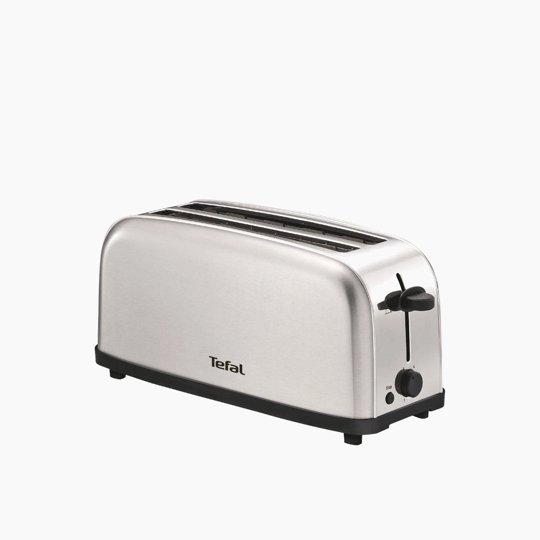 Tefal Equinox Toaster - 2 Long Slots, Stainless Steel