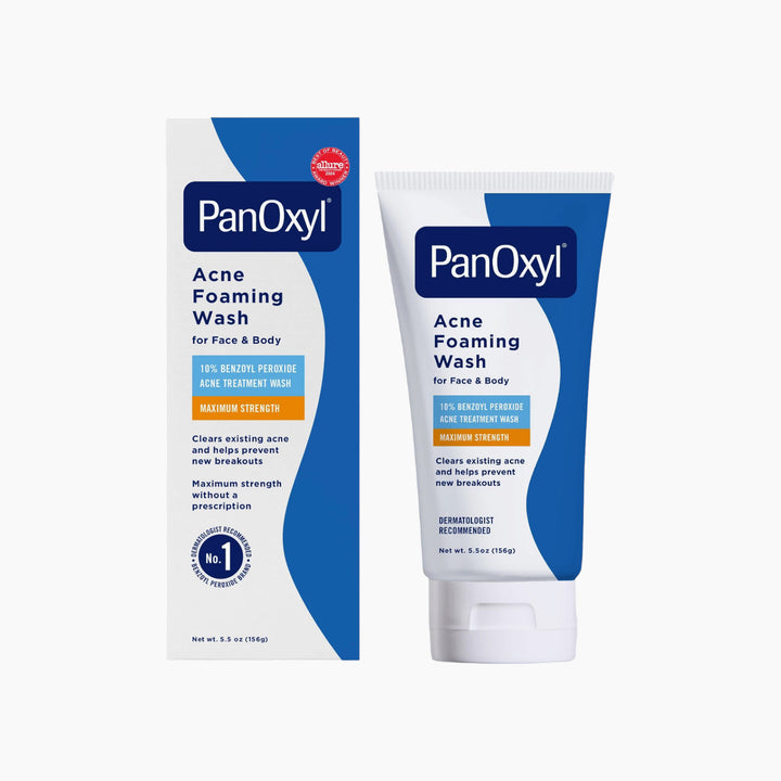PanOxyl غسول رغوي لحب الشباب 10% بنزويل بيروكسايد 156 جم