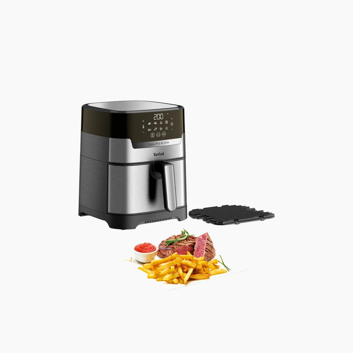 Tefal Easy Fry &amp; Grill - 1550W, Stainless Steel