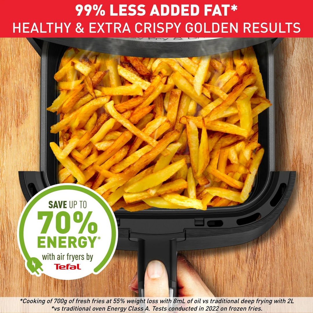 Tefal Easy Fry &amp; Grill - 1550W, Stainless Steel