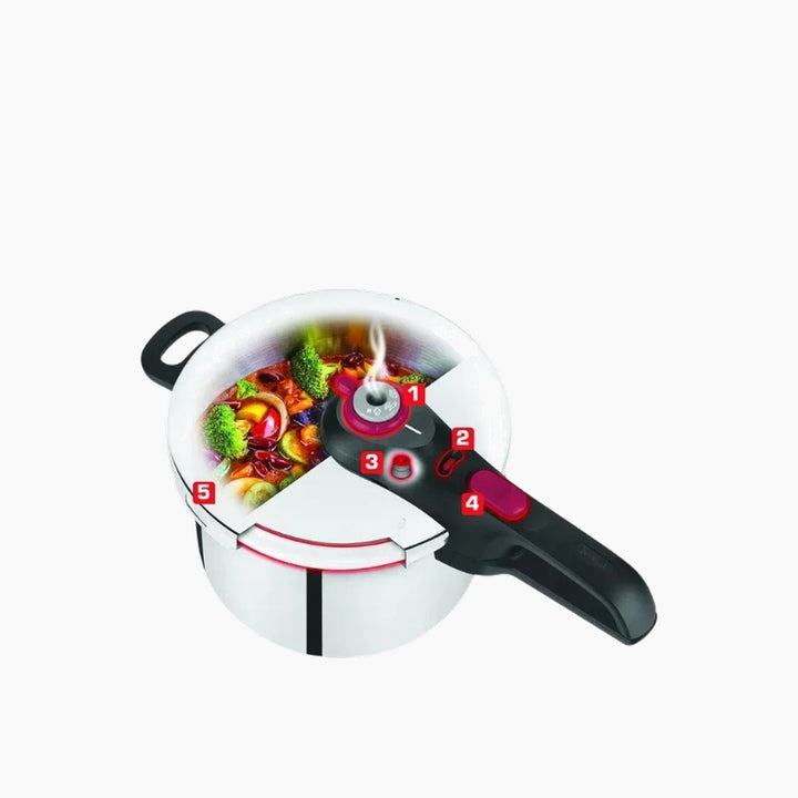 Tefal Secure 5 Neo 8L Slide Stainless Steel