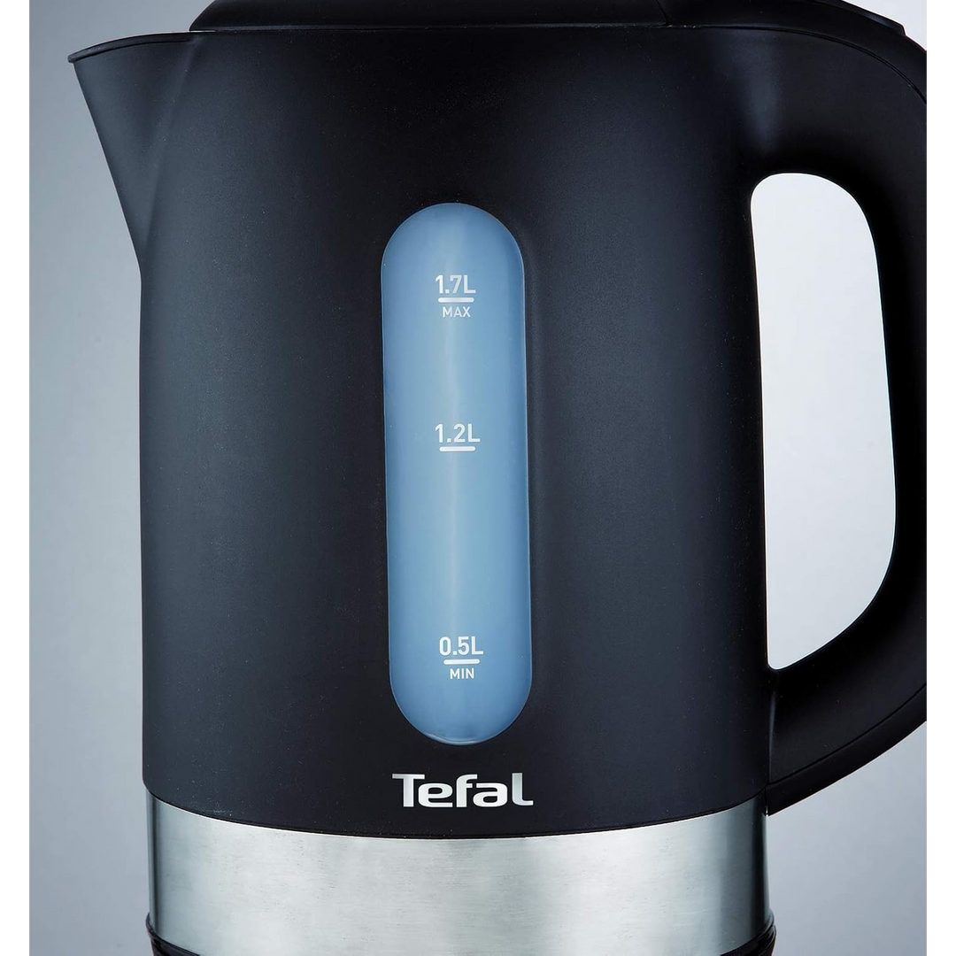 Tefal Equinox Electric Kettle - 1.7L, Black